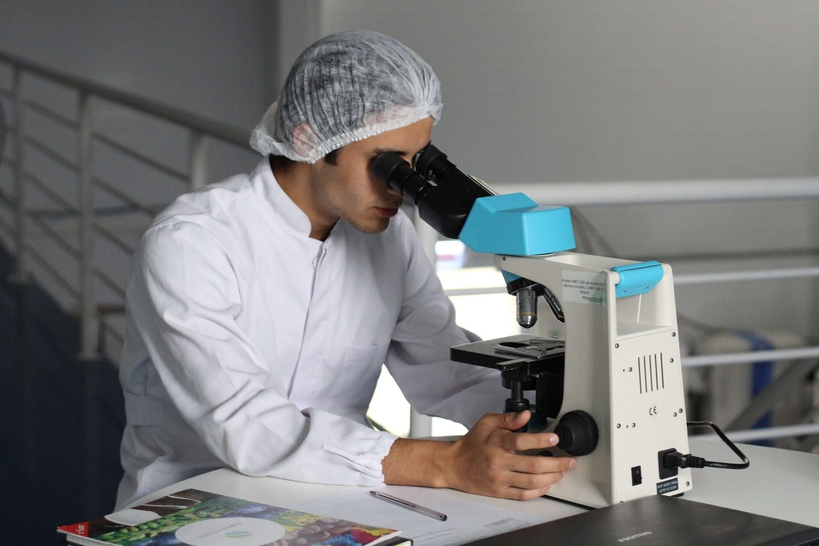 Scientist in laboratory